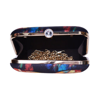 Free Spirited Butterfly Printed Clutch